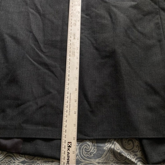 Bill Blass Blazer Jacket Mens XL Size 44L Houndstooth Double Breast Pure Wool - Picture 9 of 10